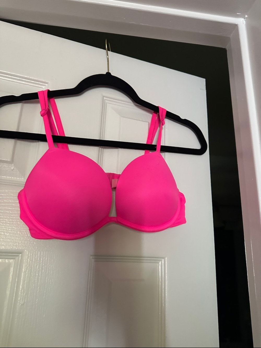 Victoria's Secret Hot Pink Padded Underwire Bra